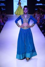 Model walk the ramp for Annaika Show at Lakme Fashion Week 2015 Day 4 on 21st March 2015